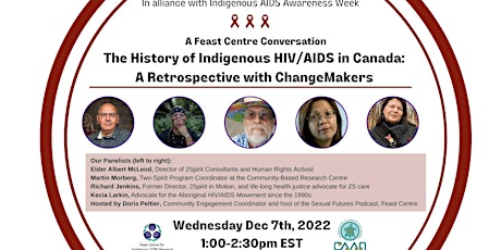 Hauptbild für The History of Indigenous HIV in Canada: A Retrospective with ChangeMakers