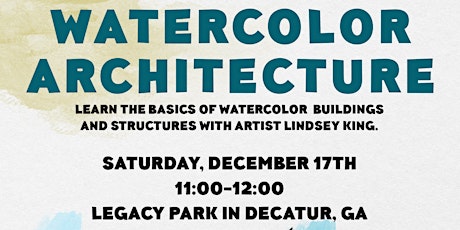 Free Family Art Event: Watercolor Buildings