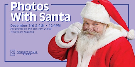 Pictures with Santa at Congressional Plaza primary image