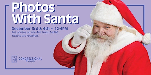 Pictures with Santa at Congressional Plaza