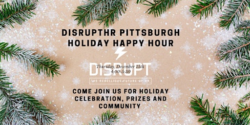 DisruptHR Holiday Happy Hour