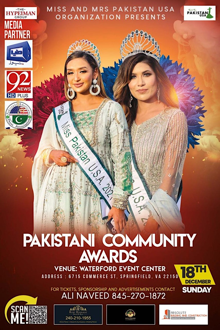 Miss & Mrs Pakistan USA 2022 Pageant image