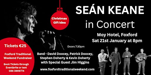 Sean Keane in Concert with 5 Piece Band