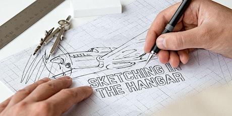Sketching in the Hangar, Dec. 15