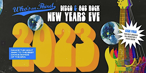 Who's on Third 70s & 80s Throwback NYE!