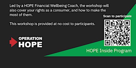 Operation HOPE Credit and Money Management Workshop
