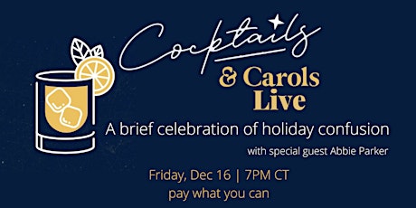 Cocktails & Carols Live