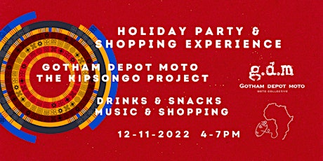 Gotham Depot Moto X The Kipsongo Project Holiday Party