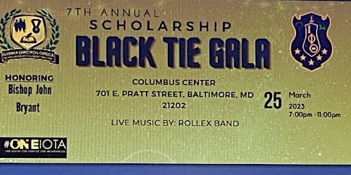 Scholarship Black Tie Gala