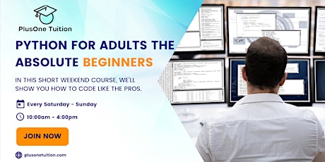 Python For Adults The Absolute Beginners
