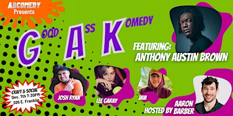 GAK Comedy Showcase @ Craft & Social