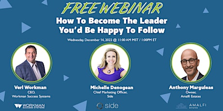 How To Become The Leader You'd Be Happy To Follow
