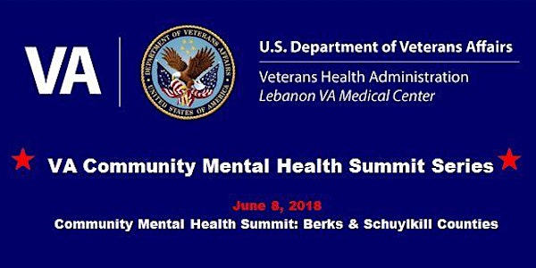 Community Mental Health Summit: Berks & Schuylkill Counties