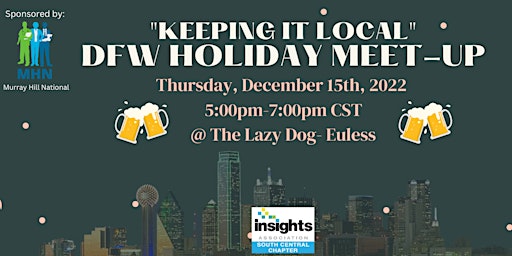 Keeping it Local- Dallas/Fort Worth Holiday Meet-Up