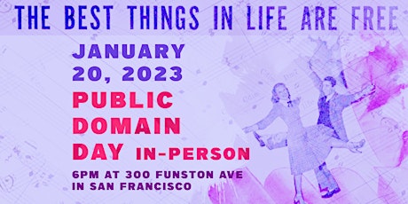 Public Domain Day Party in San Francisco!
