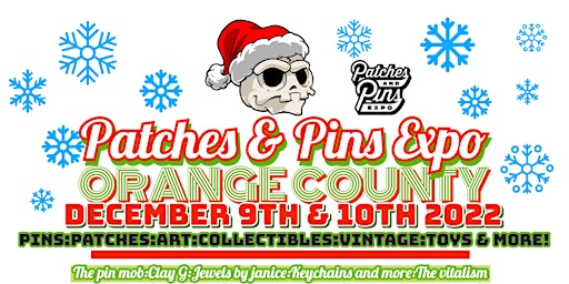Patches & Pins Expo Christmas Market Orange County