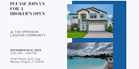 Please Join us for a Broker's Open