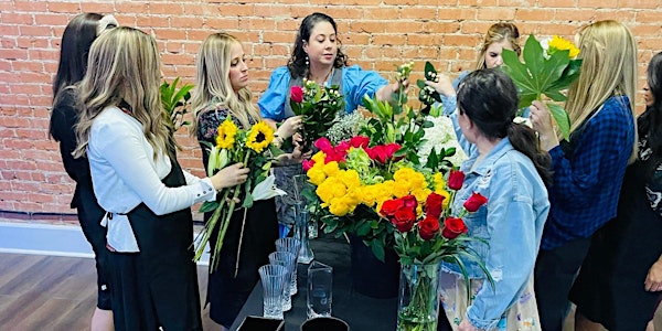 Floral Arrangement Workshop & Brunch