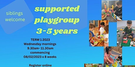 Playstrong  3-5 years  Supported Playgroup primary image