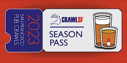 CrawlSF Season Pass 2023: San Francisco Pub Crawls primary image