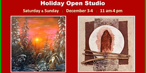 DISCOVER Bonestell Studios' Holiday Open Studio Sat-Sun, Dec 3-4, LosOsosCA