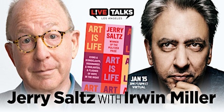 An Evening with Jerry Saltz (Virtual Event)