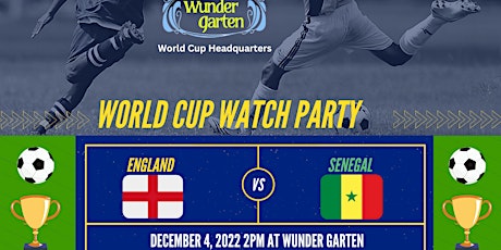 World Cup Watch Party: England vs Senegal Round of 16