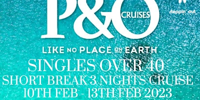 Exclusive Singles Over 40 50 60 P&O Short Break 3 nights Cruise Depart Melb