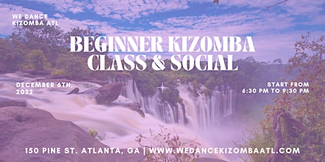Beginner Kizomba Class &  Dance Social in Atlanta