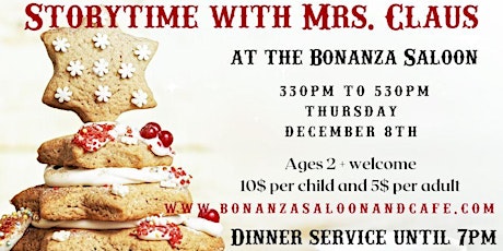 Cookies and Storytime with Mrs. Clause