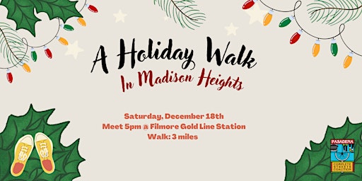 A Holiday Walk In Madison Heights