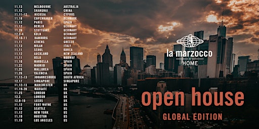 La Marzocco Global Open House: Singapore