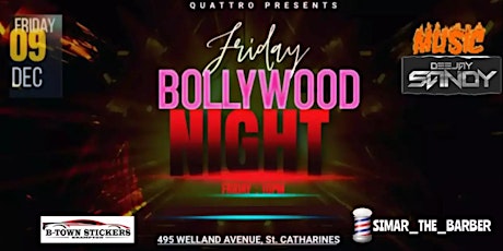 Bollywood & Bhangra Friday Night