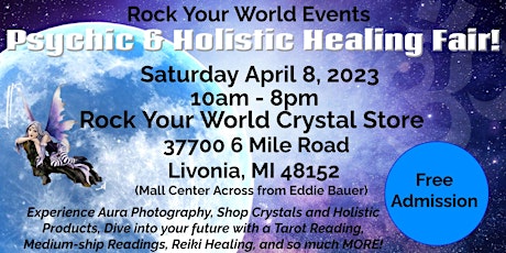Psychic & Holistic Healing Fair!