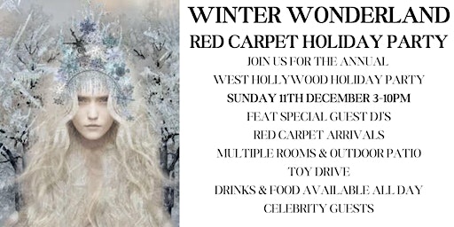 Winter Wonderland Red Carpet Holiday Party