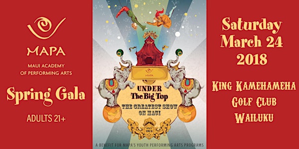 Under the Big Top: The Greatest Show on Maui