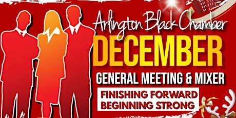 Arlington Black Chamber December General Meeting & Networking Mixer