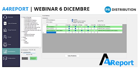 Primaire afbeelding van Webinar A4Report | Martedì 6 Dicembre