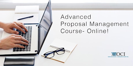 Advanced Proposal Management  Course  -  Online!