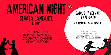 American Night serata danzante! primary image