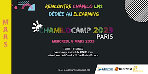 "ChamiloCamp" à Paris en mars 2023 primary image