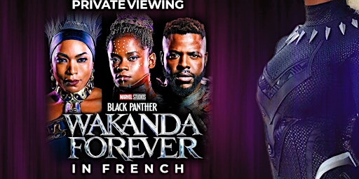 Wakanda Forever in FRENCH