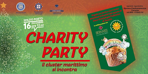CHARITY PARTY Il cluster marittimo si incontra