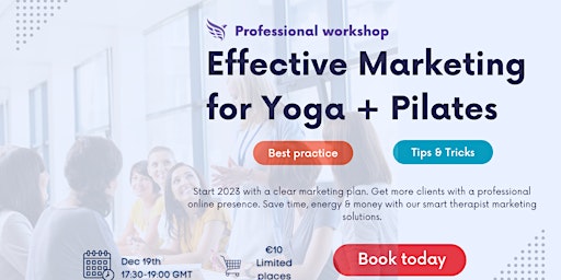 Effective Marketing for yoga & Pilates 2023