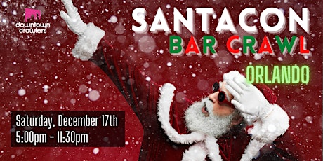 Santa Con Bar Crawl - Orlando