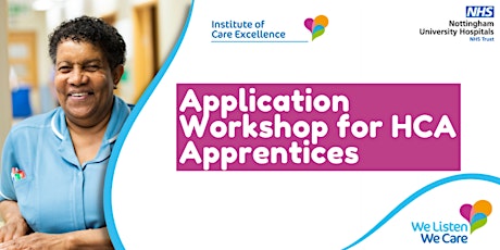 Application Workshop for HCA Apprentices