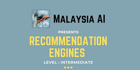 Recommendation Engines (10 Dec)