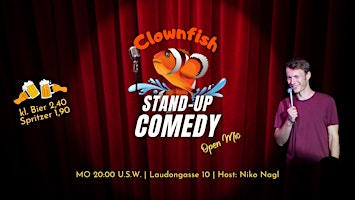 CLOWNFISH Comedy Show | Open Mic #68 | Wien @U.S.W.