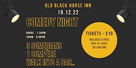 Comedy Night at the Old Black Horse Inn
