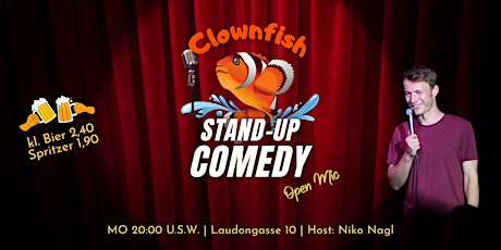 CLOWNFISH Comedy Show | Open Mic #69 | Wien @U.S.W.